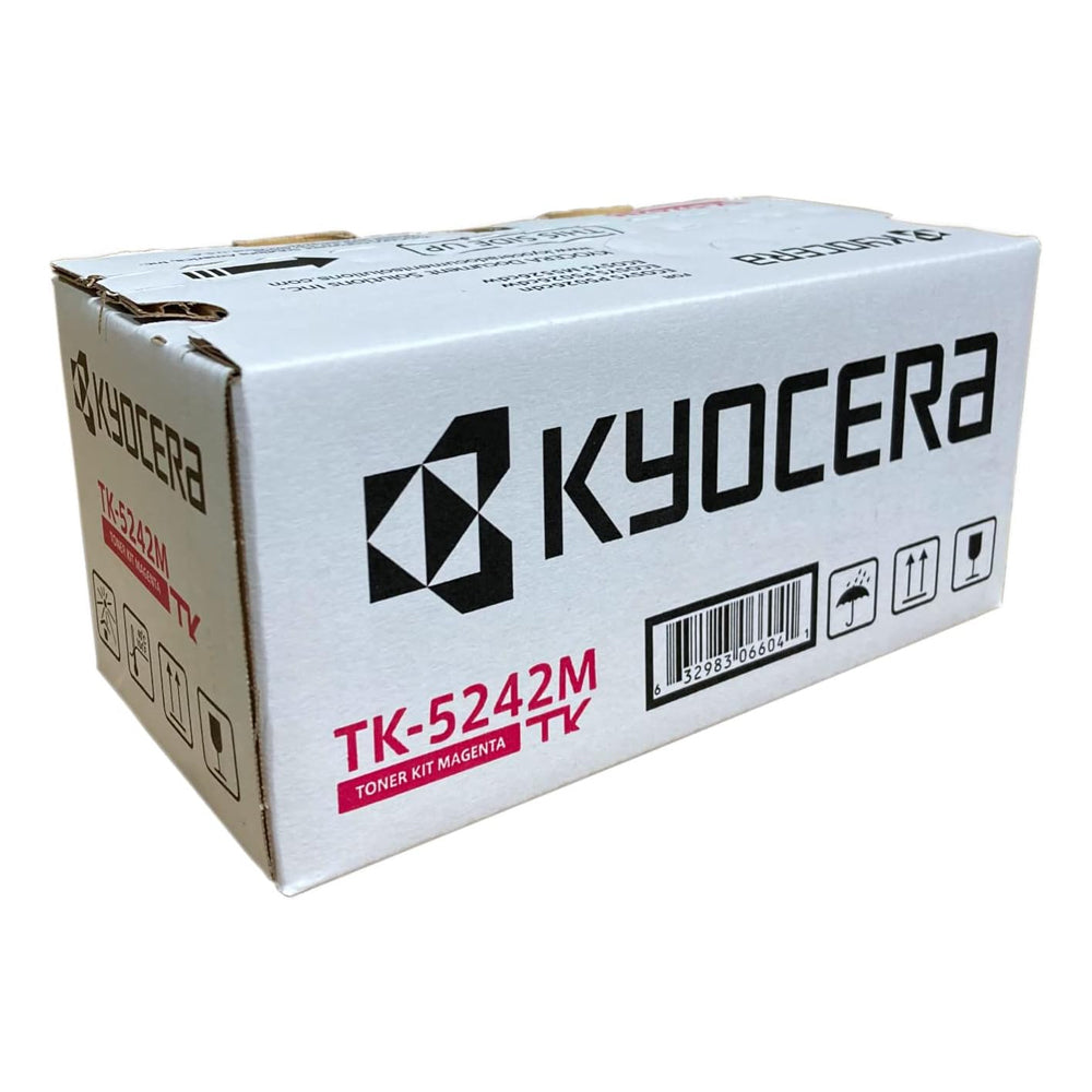 OEM Kyocera Mita TK-5242M (1T02R7BUS0) Toner Cartridge, Magenta, 3K Yield
