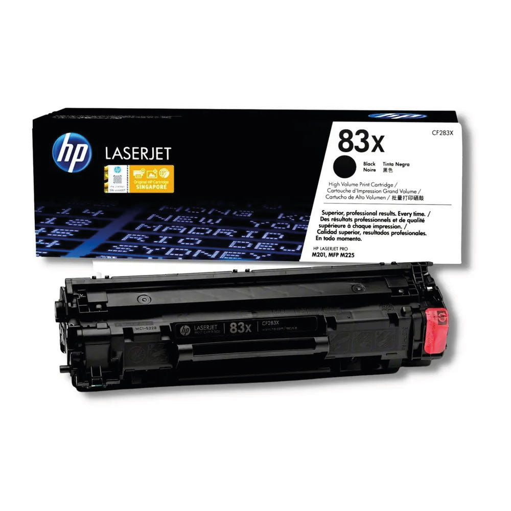 Toner HP 83X CF283X Negro M125, MFP M225, M127 2200 Paginas