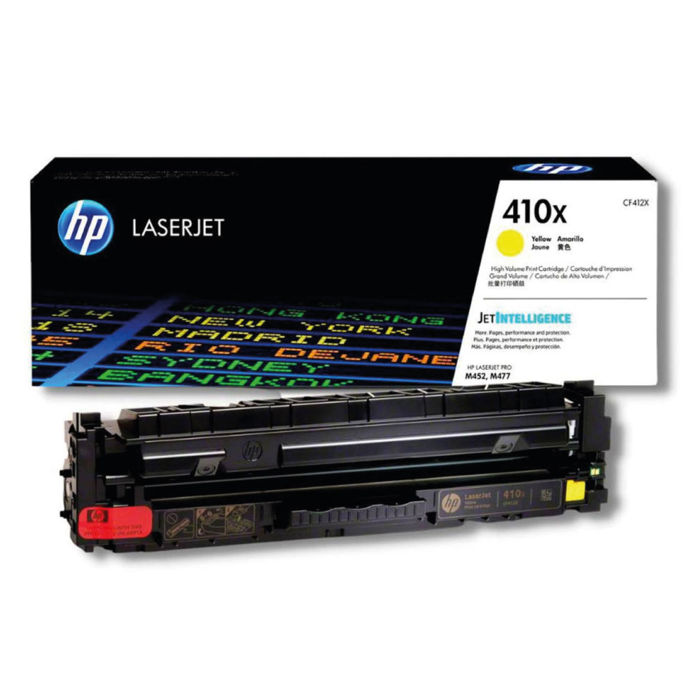 Toner HP 410X Yellow (CF412X) LaserJet M477/M478/M452 5000 Pag.