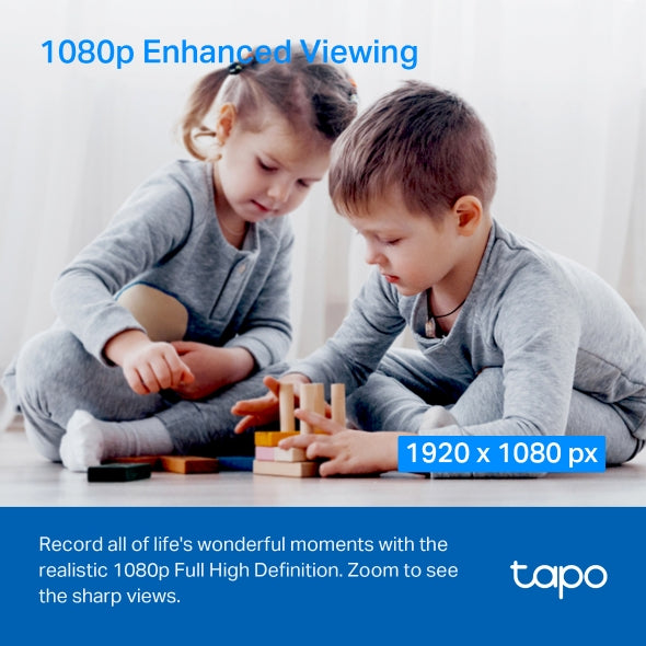 TP-LINK TAPO C200C Cámara de seguridad WIFI 2MP 360º PT