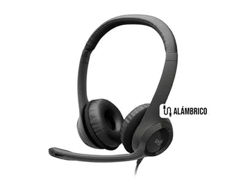 Audifono C/Microf. Logitech H390 Usb Noise Cancelling Black (981-000014)