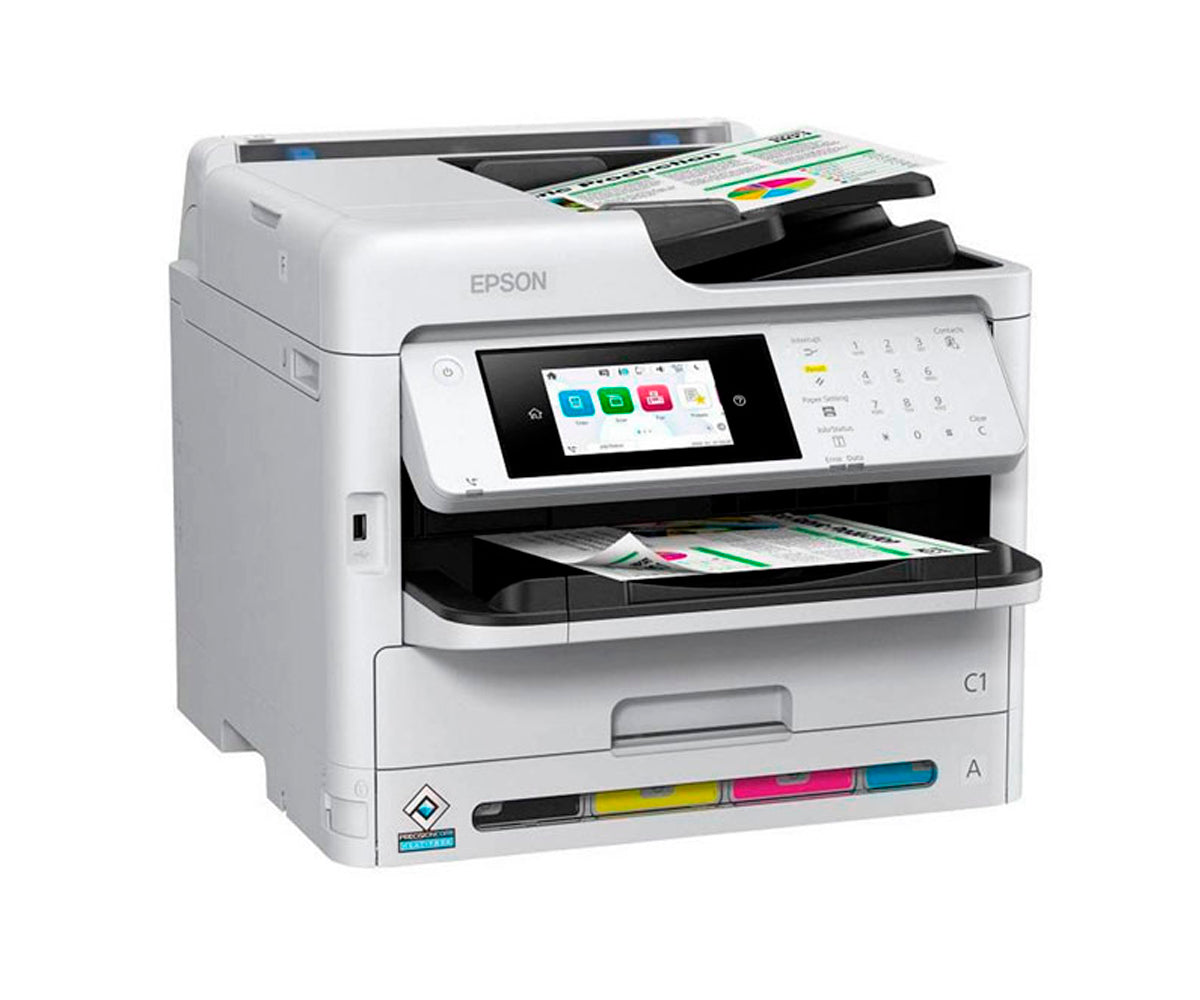 Impresora Epson Workforce Pro Wf-C5810, Imprime Escanea Copia Fax Lan Wifi