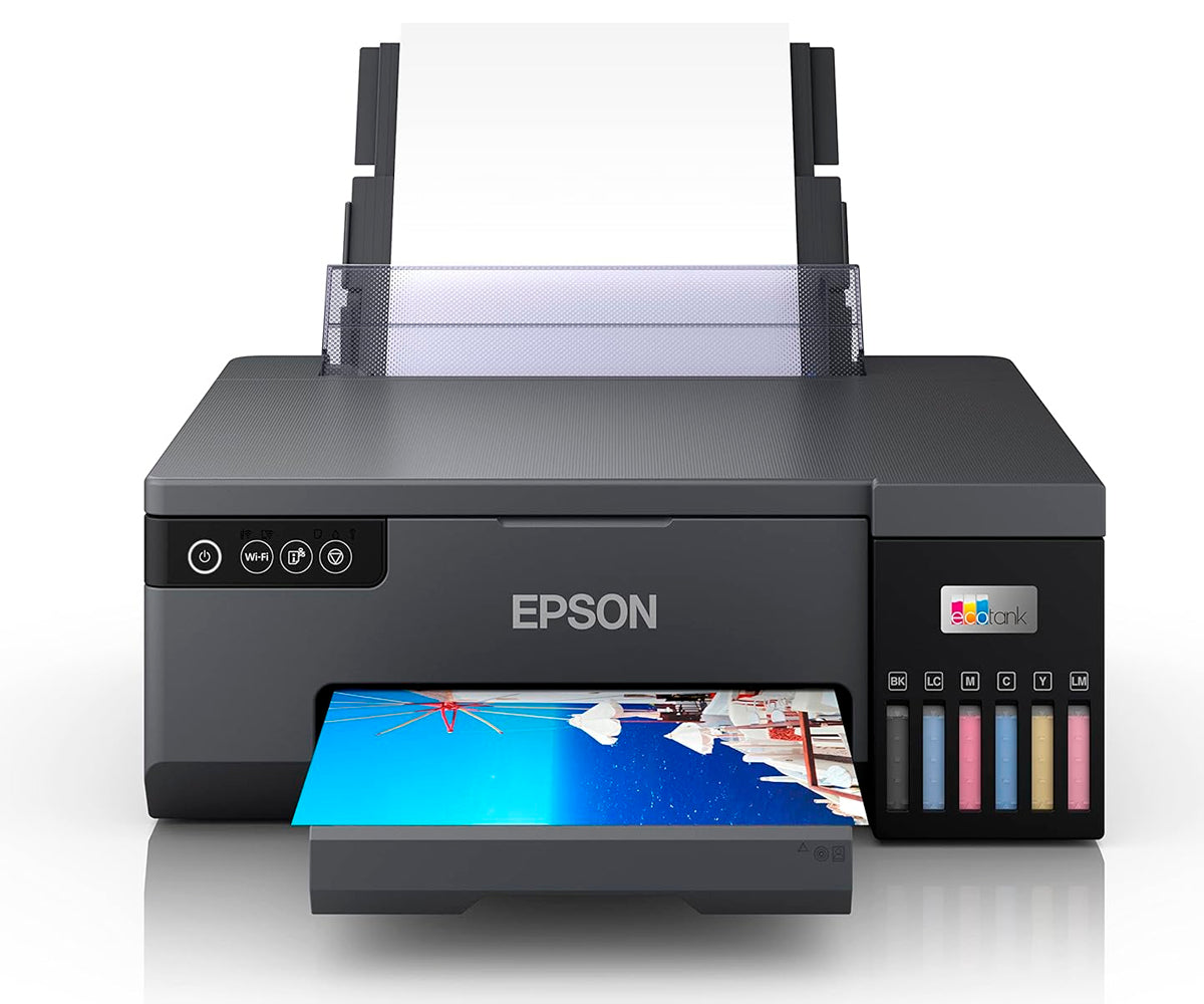 Impresora Fotografica Epson EcoTank L8050 Foto A4 Cd, Dvd, Pvc Color Negro