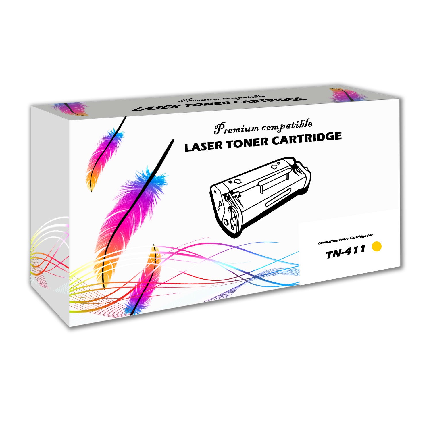 Toner Brother TN-411 Yellow 1.8K Pág. HL L8260CDW Compatible