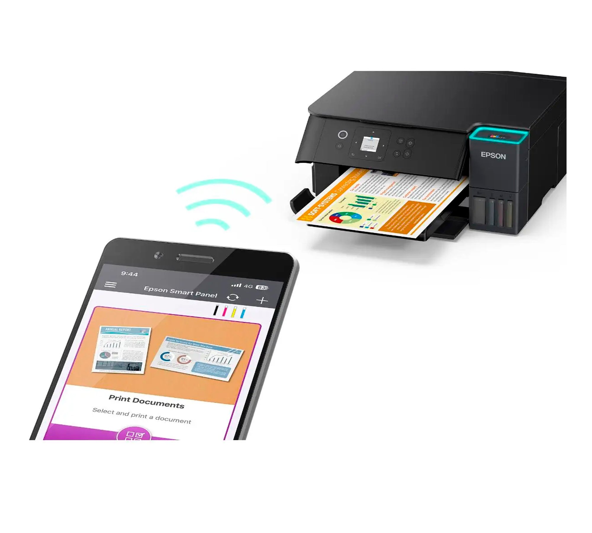 Impresora Multifuncional 3 En 1 Epson Ecotank L4360 Duplex/wi-fi