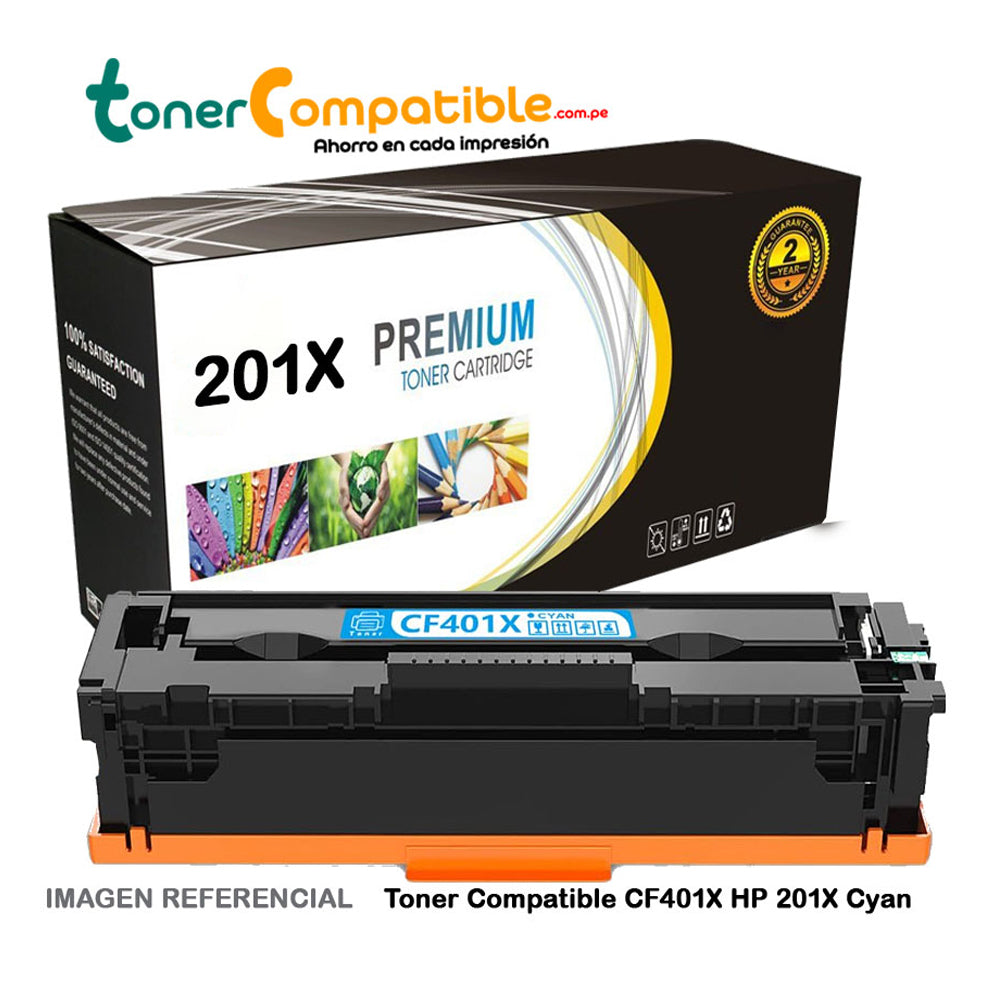 Toner Compatible HP 201X Cyan M252n/M274n/M277dw