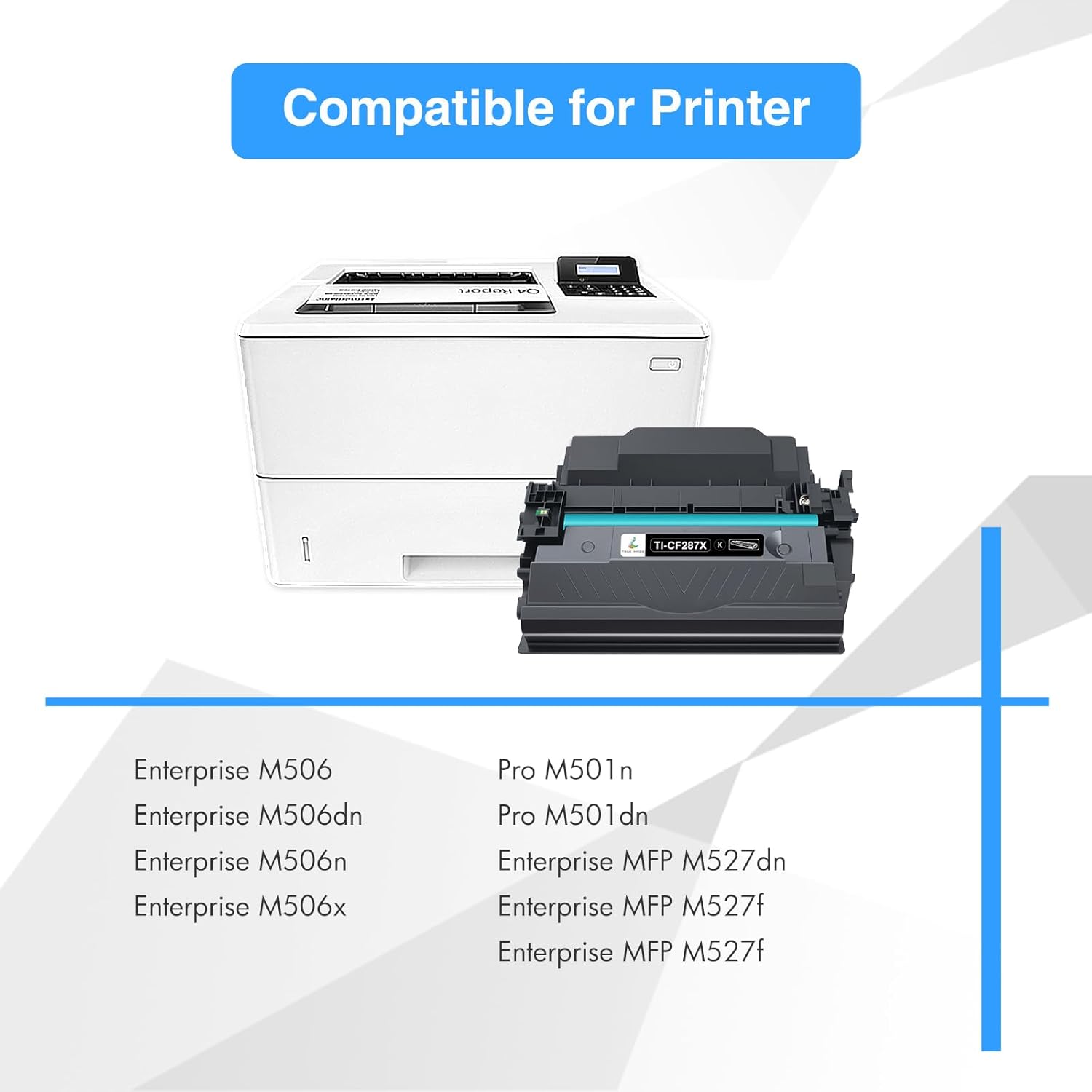 Tóner Compatible HP 58X CF258X – 12,500 Páginas para HP LaserJet Pro M404 / M428