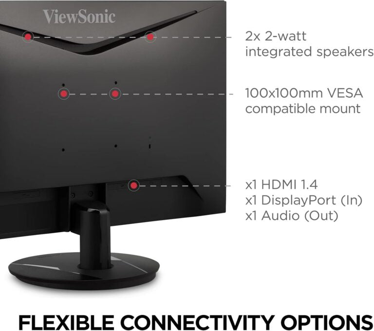 Monitor Gamer Viewsonic VX2416 24 IPS FHD 100Hz 1ms FreeSync