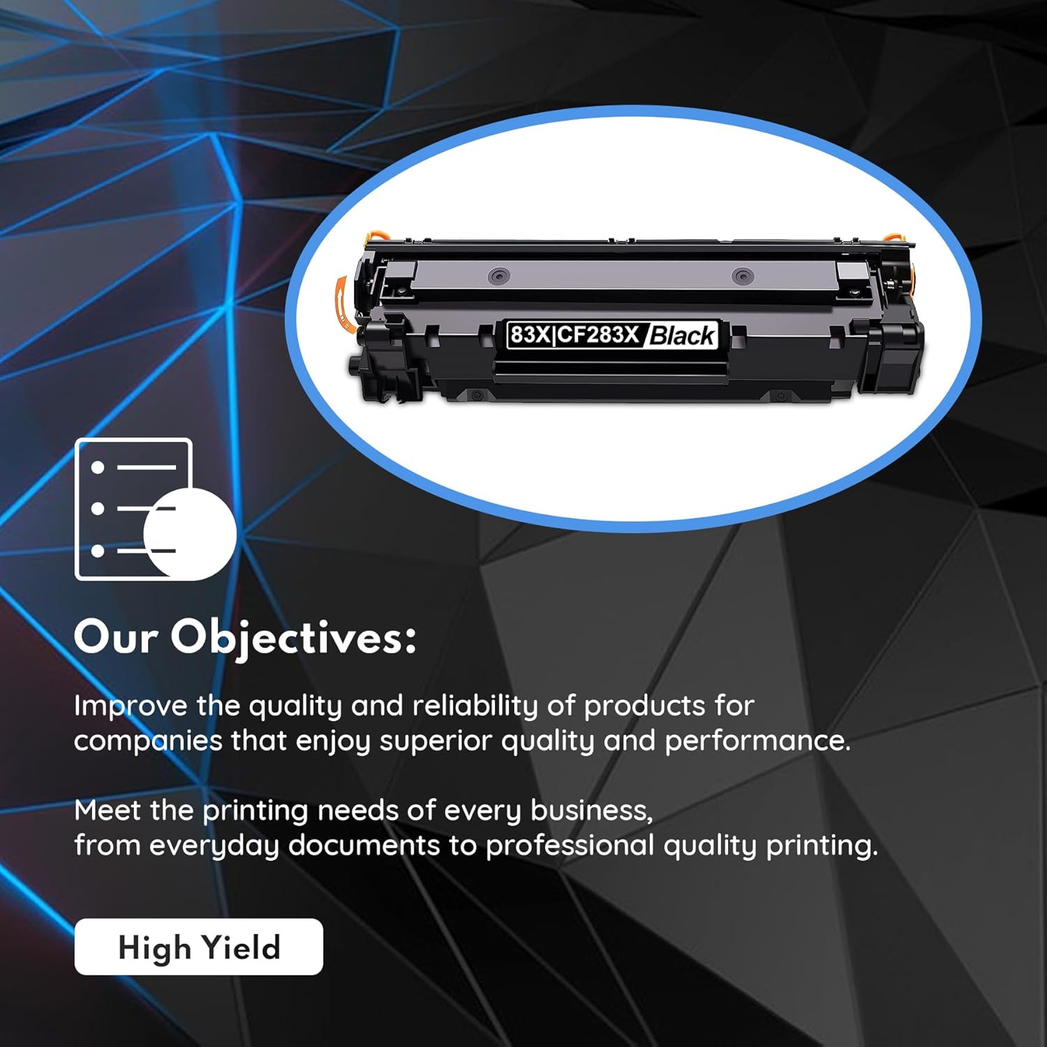 Toner Compatible 83X CF283X Negro M127fn/M225dw 2200pag