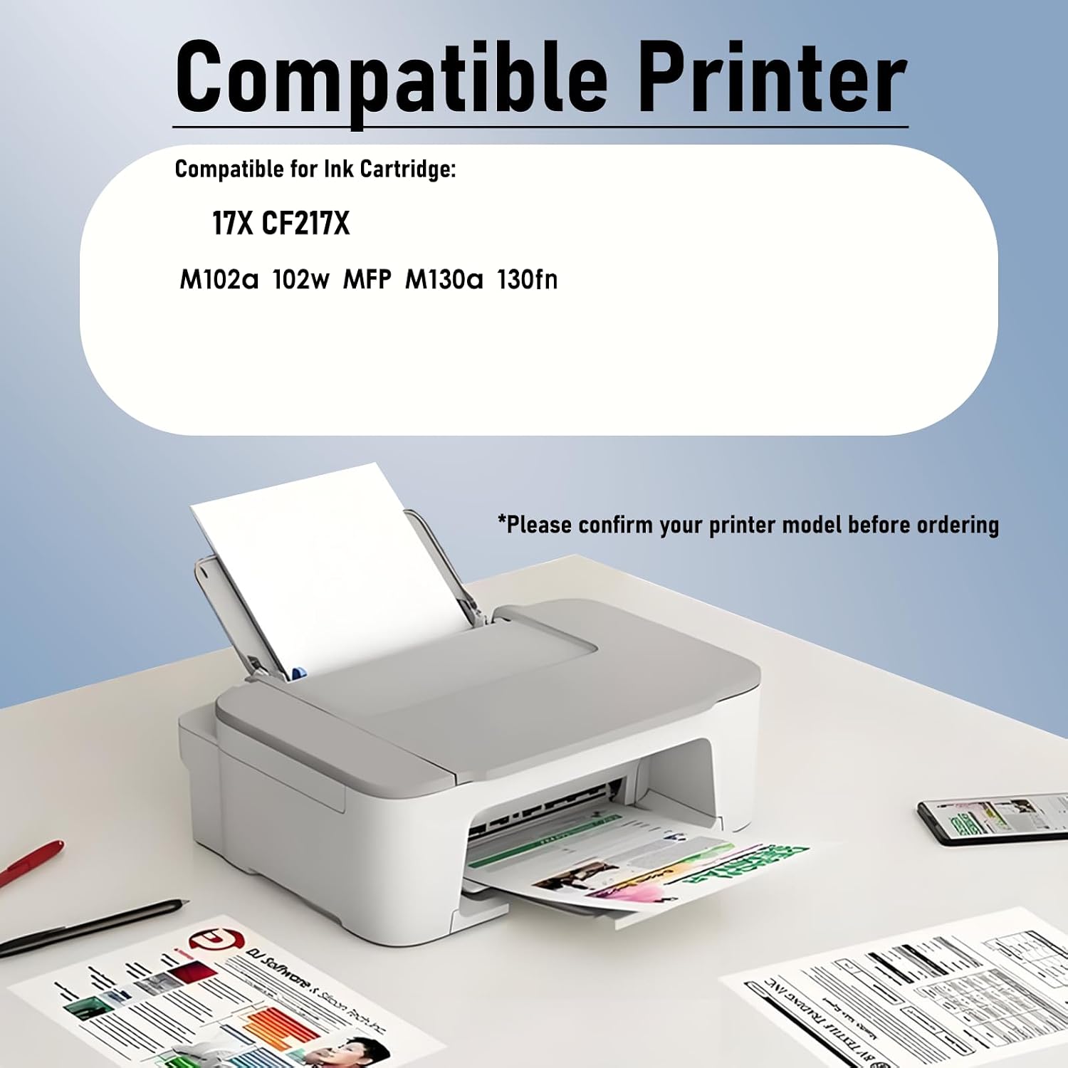Toner HP 17X Compatible CF217X M130/M104/M102 Series