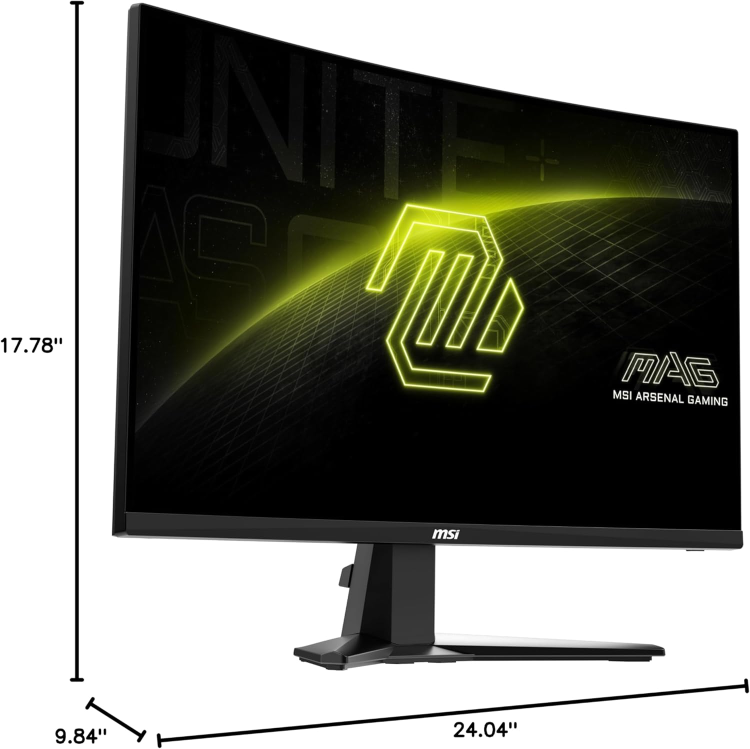 MSI MAG 276CXF 27″ Curvo FHD 280Hz 0.5ms | Monitor Gamer MSI
