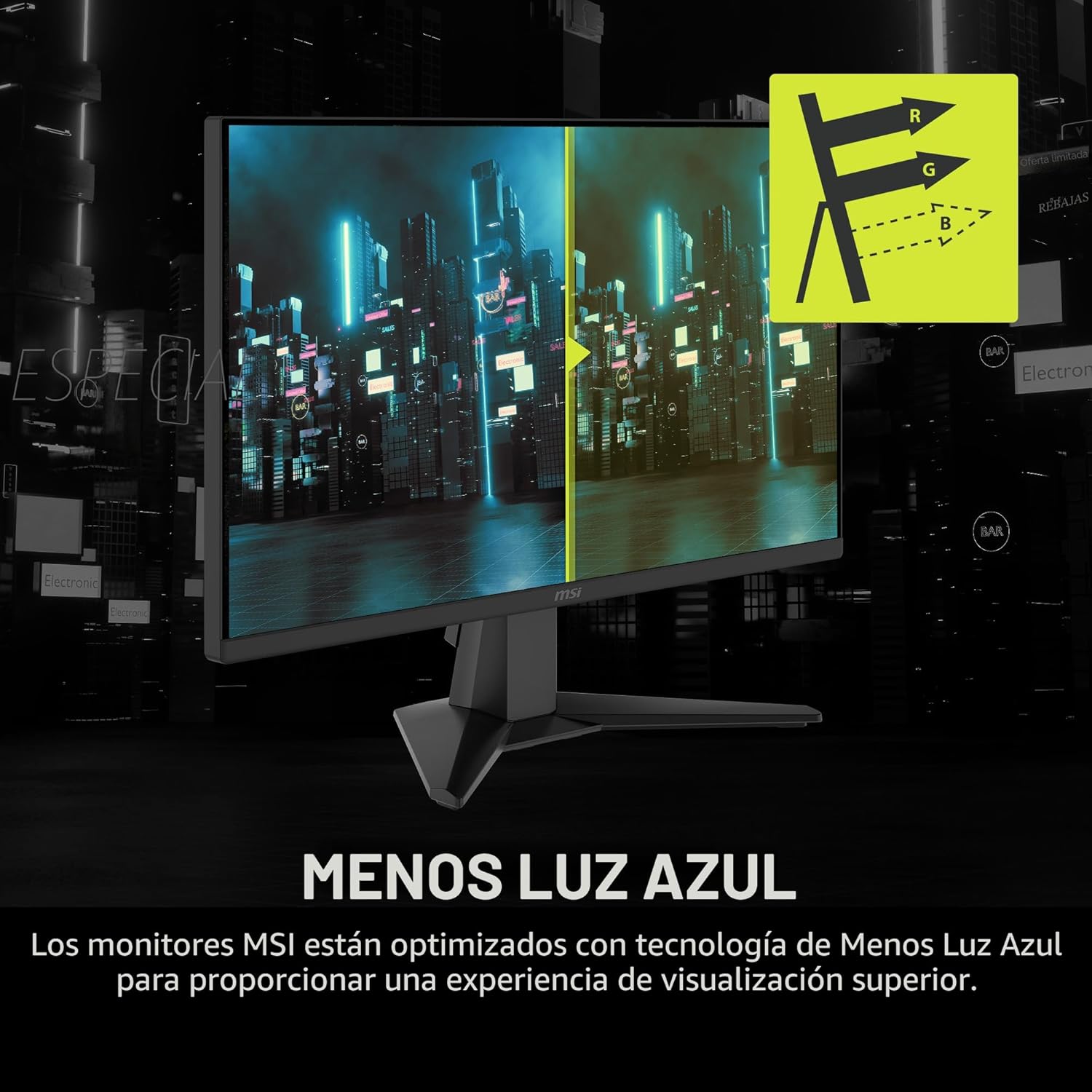 Monitor Gamer 24 MSI MAG 245F X24 IPS FHD 240Hz 0.5ms FreeSync