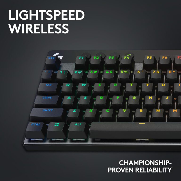 Teclados Gaming Logitech G PRO X TKL Lightspeed USB Black Inalambrio