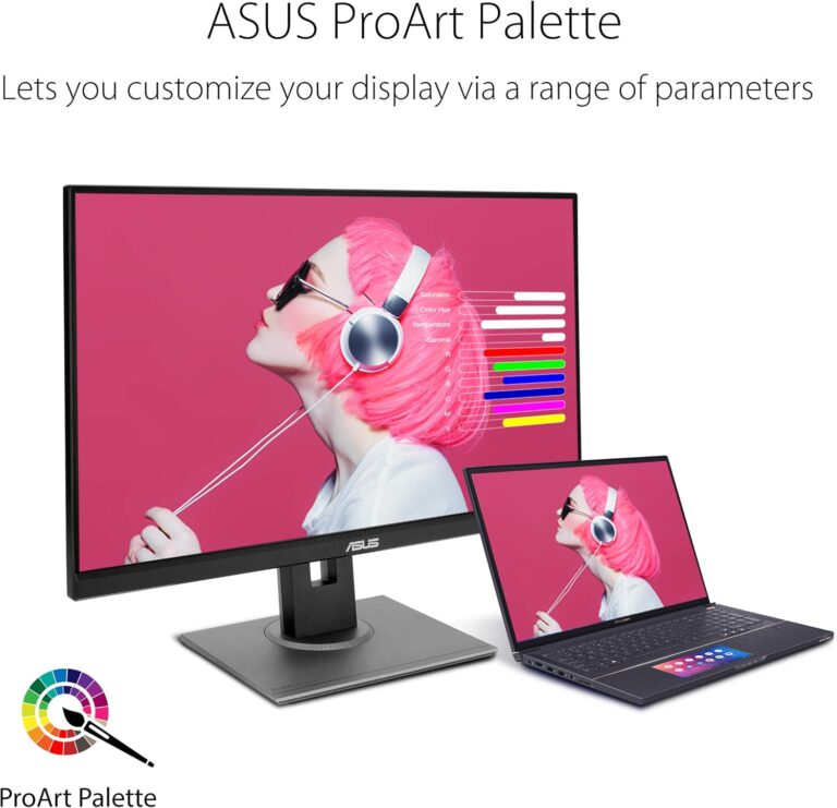 Monitor Profesional ASUS PA278QV 27” 2K IPS – Ideal para Diseño y Artes Gráficas