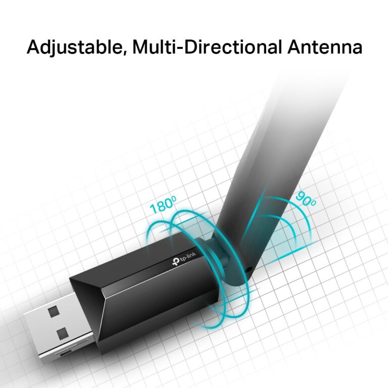 Adaptador TP-Link Inalambrico Archer T2U Plus AC600 USB