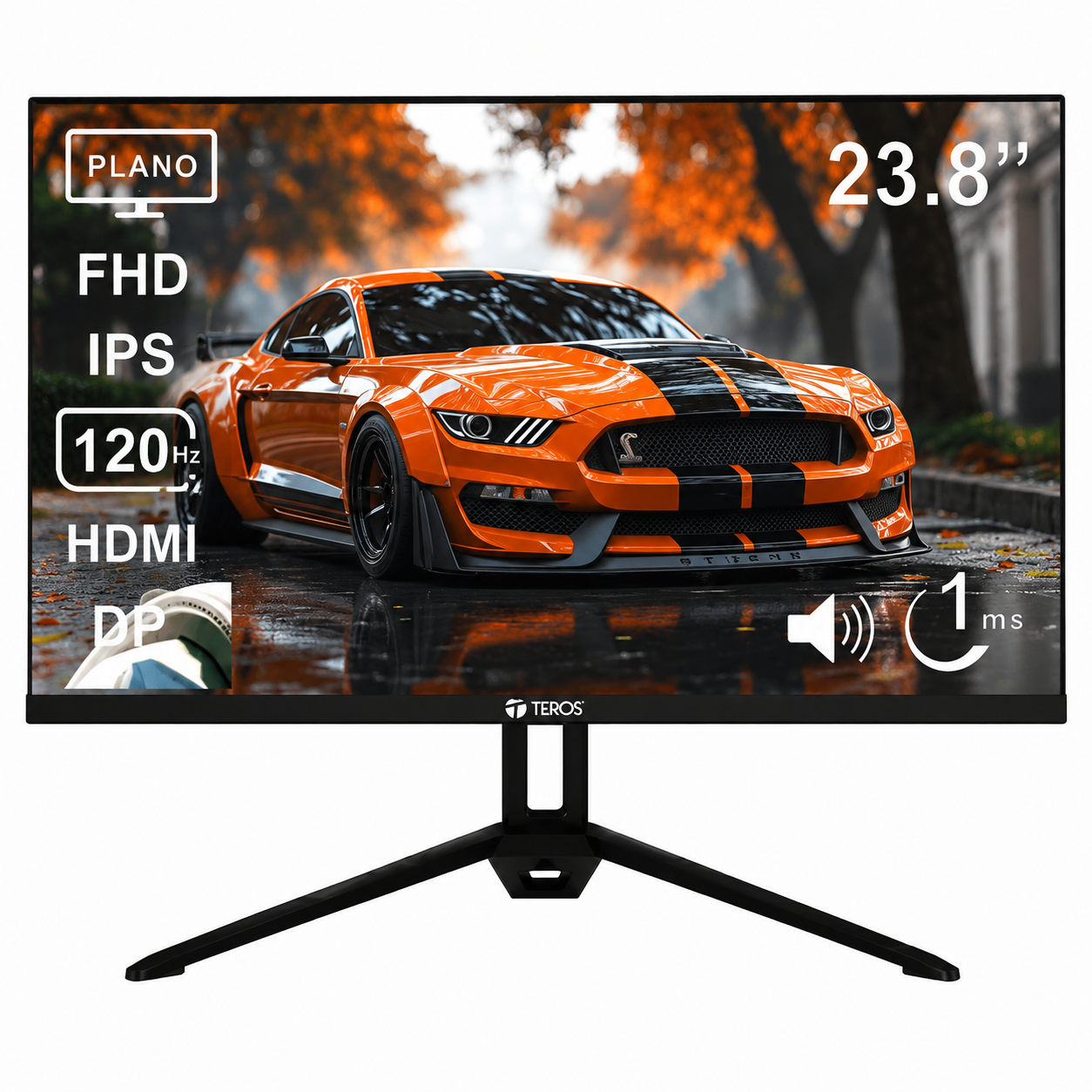 Monitor Teros TE-2415S 23.8″ IPS FHD 120Hz 1Ms Panel IPS de 23.8″