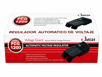 Estabilizador Omega 4A2K02 600VA 220V