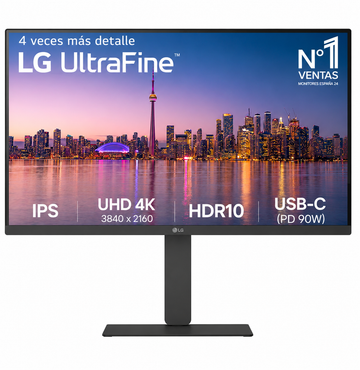 Monitor LG 27U730A-B 27″ 4K UHD IPS 60Hz HDMI DisplayPort USB-C
