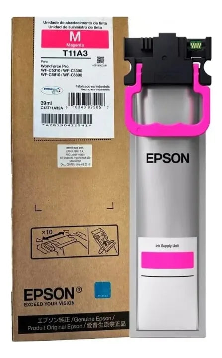 Pack de Tinta Epson Para Workforce C5810/C5310/C5390/C5890