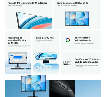 Monitor Xiaomi A27i 2026 27 FHD 1080p 144hz Ips 6ms 300nits
