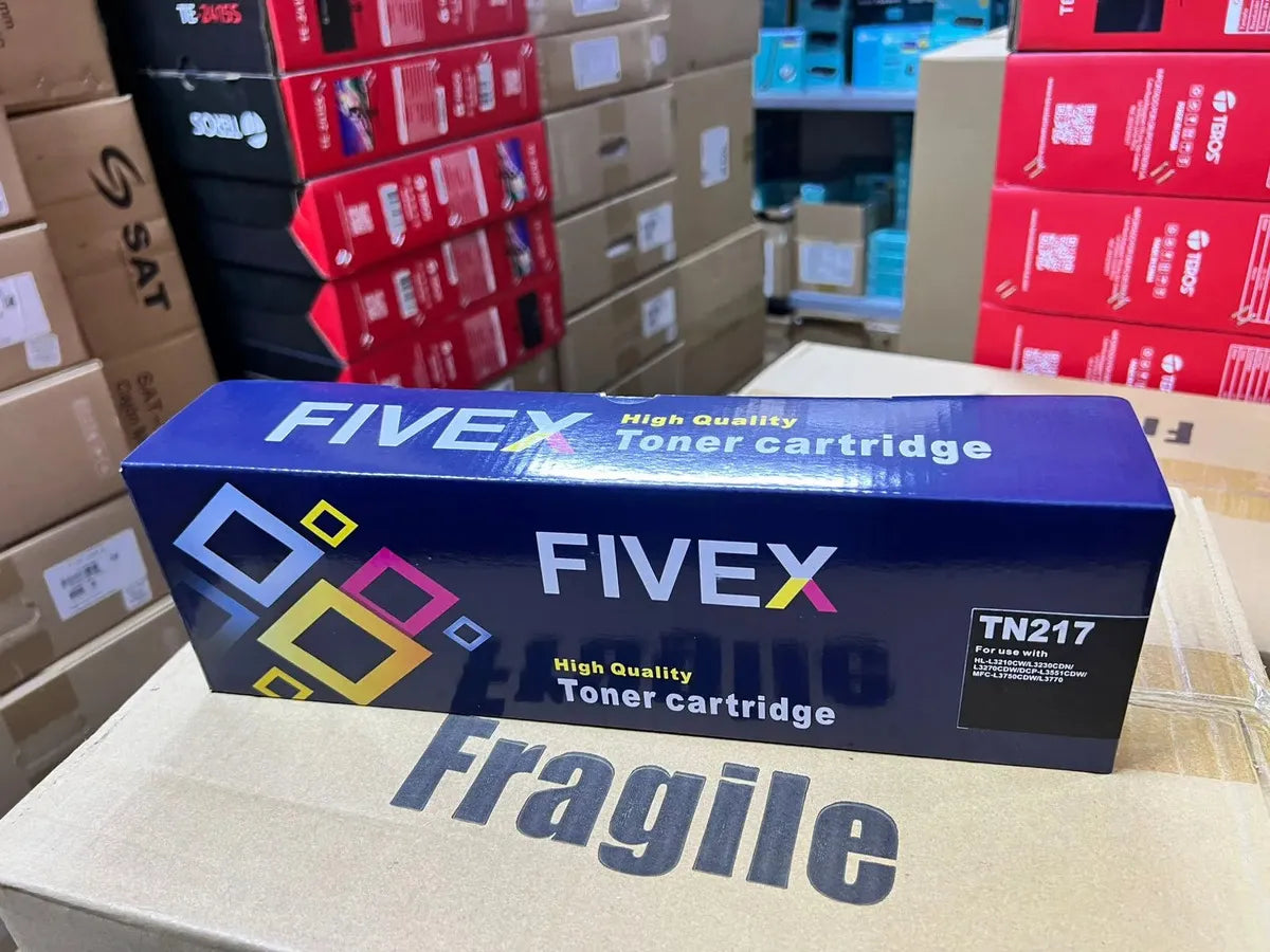 Toner Compatible TN-217BK Brother HL-L3230CDW L3550CDW 3750CDW