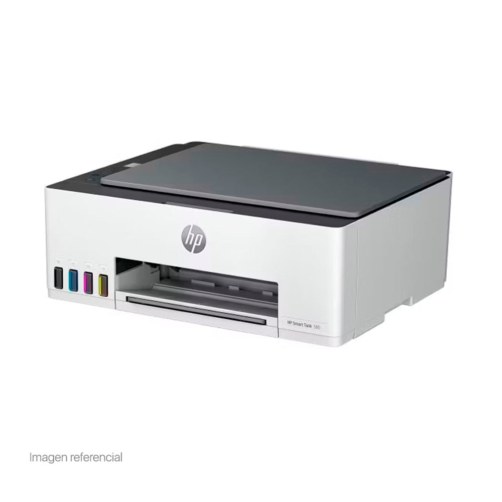 Impresora All-in-one de tinta HP Smart Tank 580, Imprime, Escanea, Copia/Wi-Fi/BT/USB 2.0