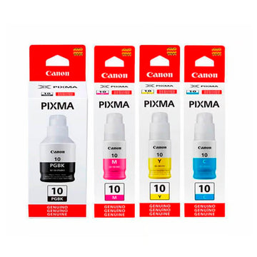 Kit de Tinta Canon GI-10 CMYBK g5010, g6010