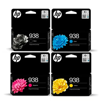 Kit de Tintas HP 938 Negro y Color para OfficeJet Pro 9110, 9120, 9130, 9720 y 9730