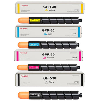 Kit de Toner GPR-30 Compatible BK, Cyan, Yellow, Magenta