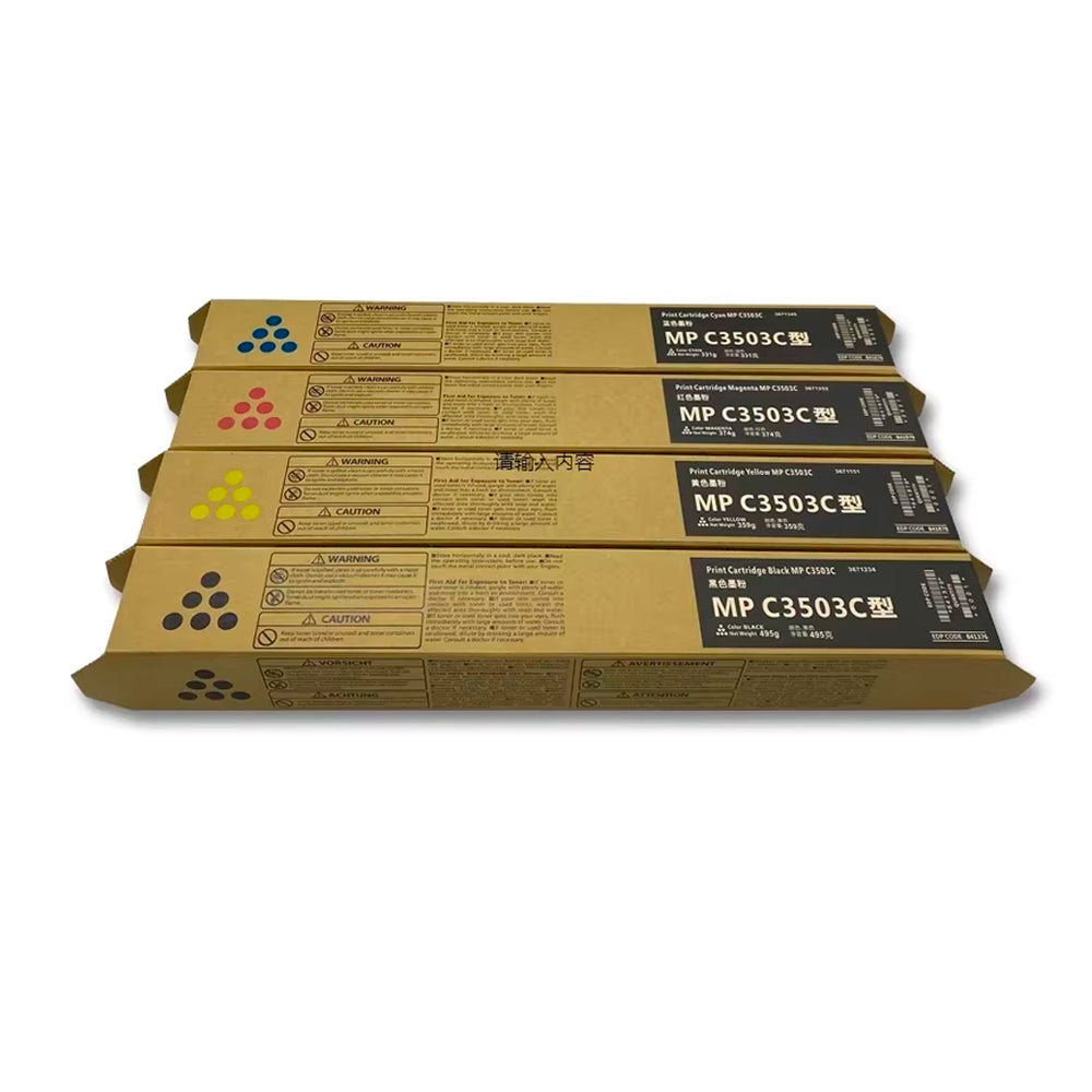 Kit de Toner Ricoh MPC3503 3504 3004 3003 Compatibles