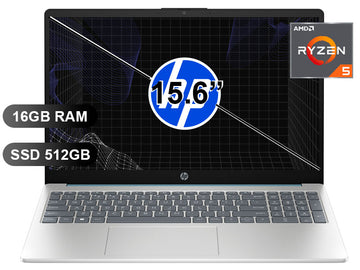 LAPTOP HP 15-FC0256LA RYZEN 5-7520U/ 16GB/ SSD512GB/ 15.6/ FREE/ B9TP9LA