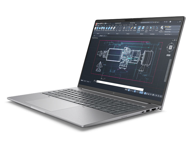 Laptop HP ZBook 8 G1i Intel Core Ultra 9 285H 32GB 1TB SSD RTX 500 4GB 16″ WUXGA Windows 11 Pro