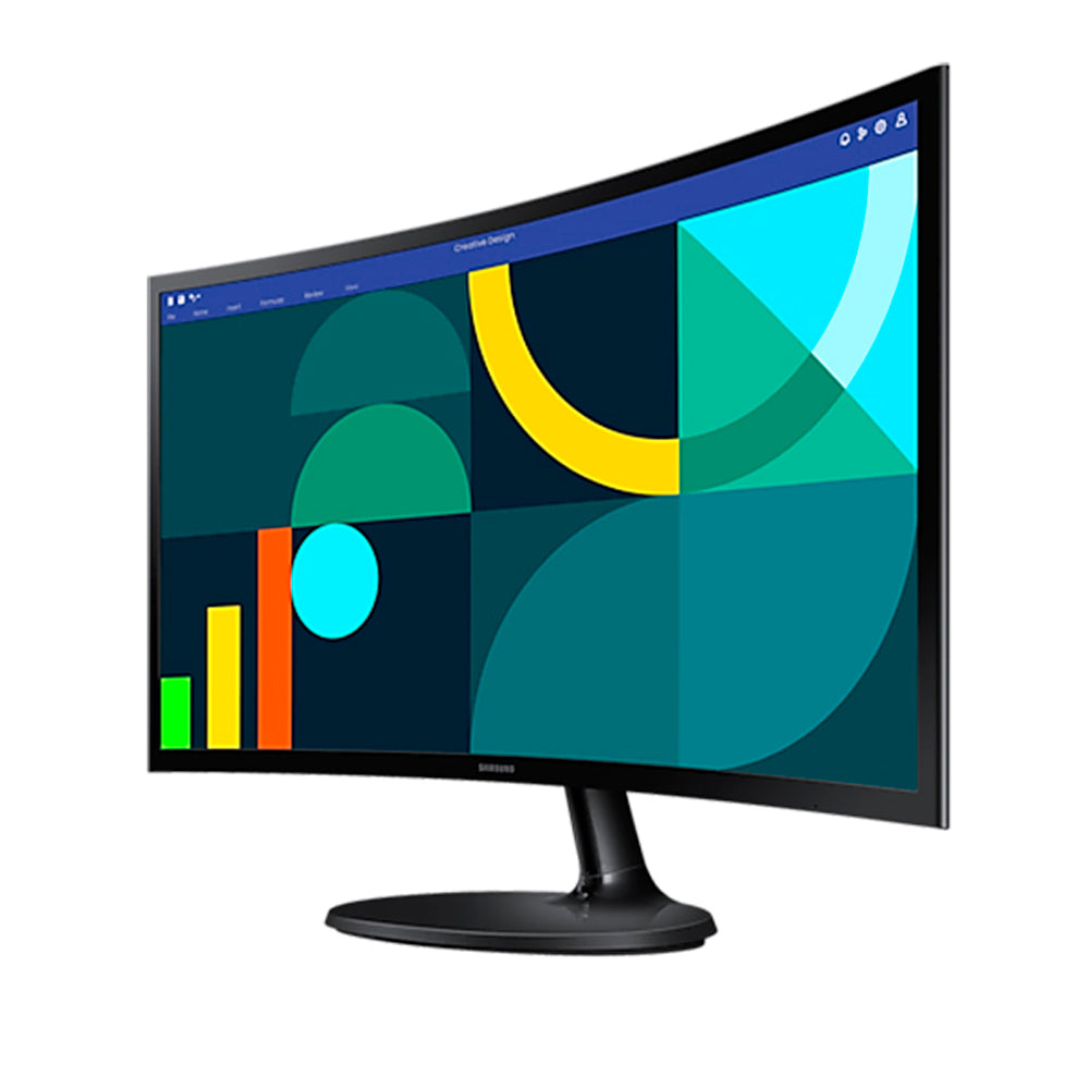 Monitor Curvo Samsung LS24D360GALXPE 24″ FHD 100Hz HDMI VGA