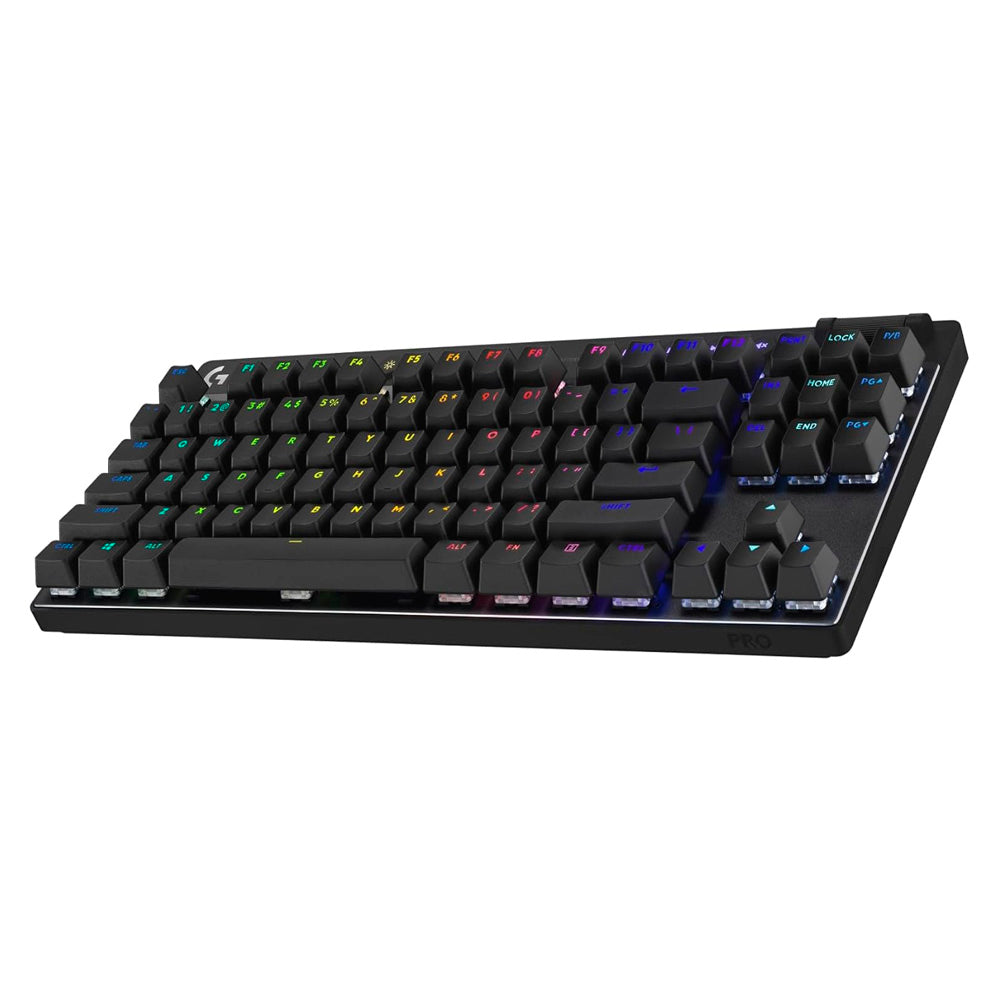Teclados Gaming Logitech G PRO X TKL Lightspeed USB Black Inalambrio
