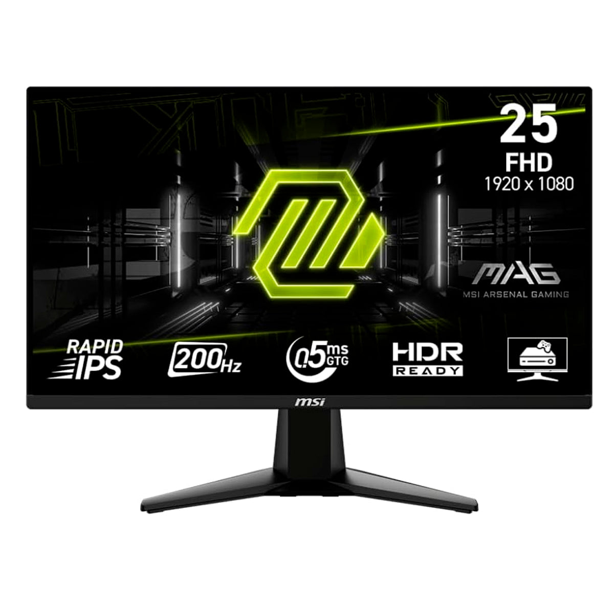 MSI MAG 255F E20 24.5″ FHD 200Hz 0.5ms Rapid IPS | Monitor Gamer
