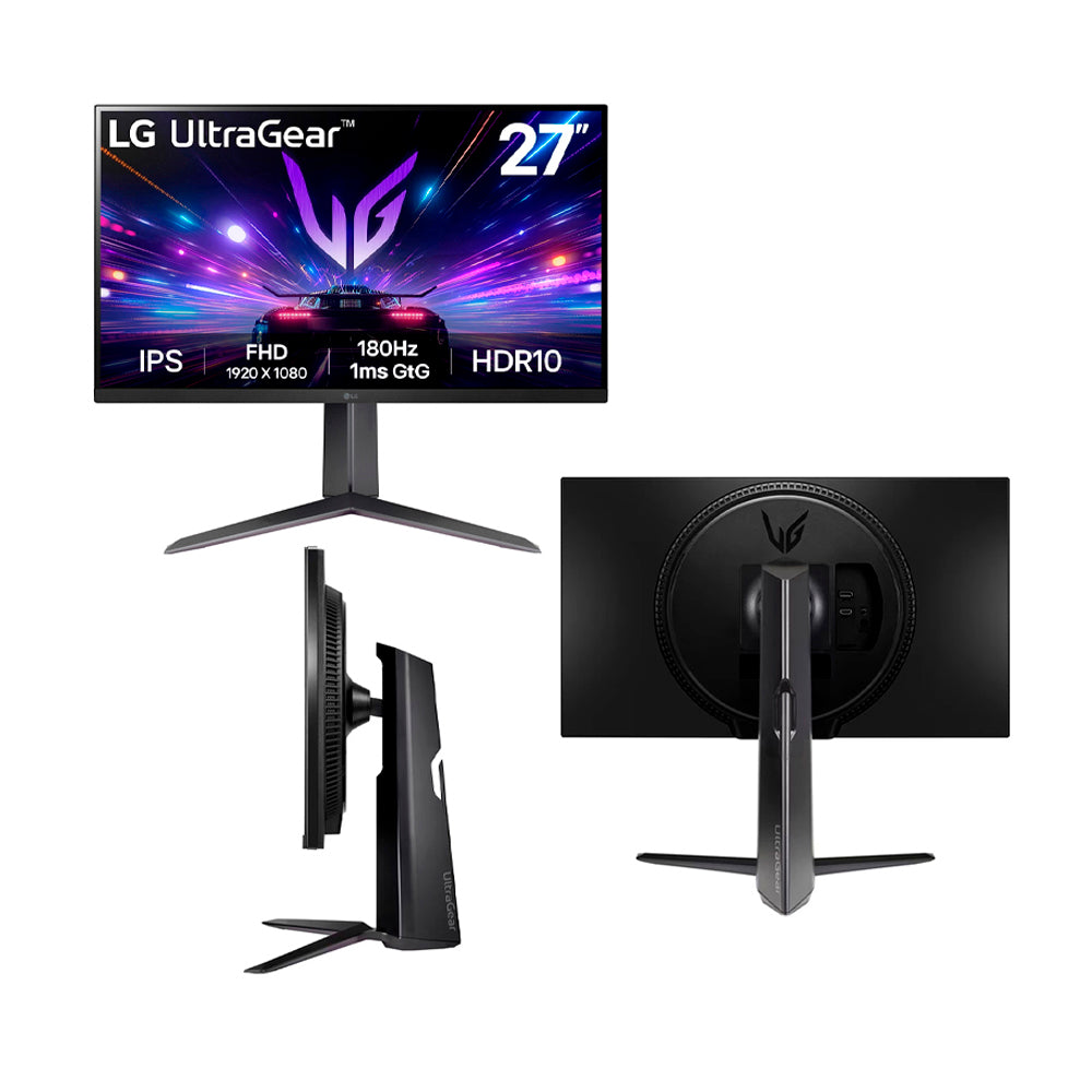 Monitor Gaming LG UltraGear 27GS65F-B, 27″ IPS, FHD, 180Hz, 1ms, G-Sync
