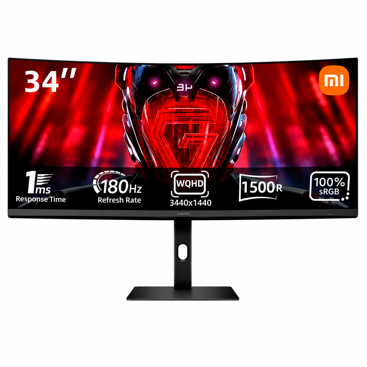 Monitor Xiaomi Curvo G34WQi 34″ WQHD 180Hz 1ms UltraWide Gaming Negro