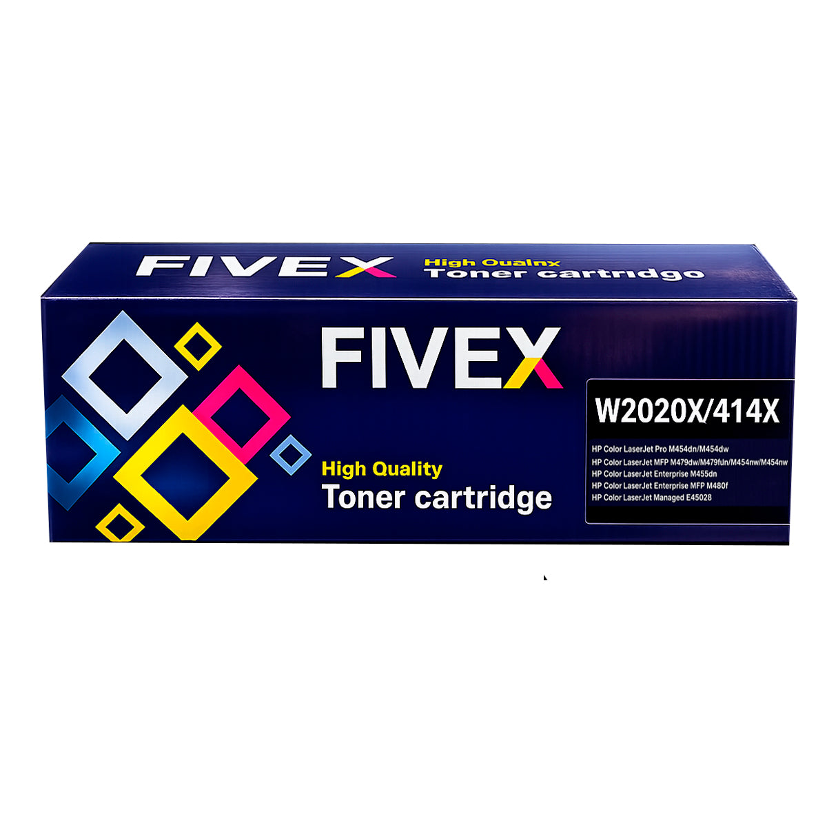 Toner Fivex 414X Negro (W2020X) LaserJet M454/M479/M455/M480 7500 Pag.