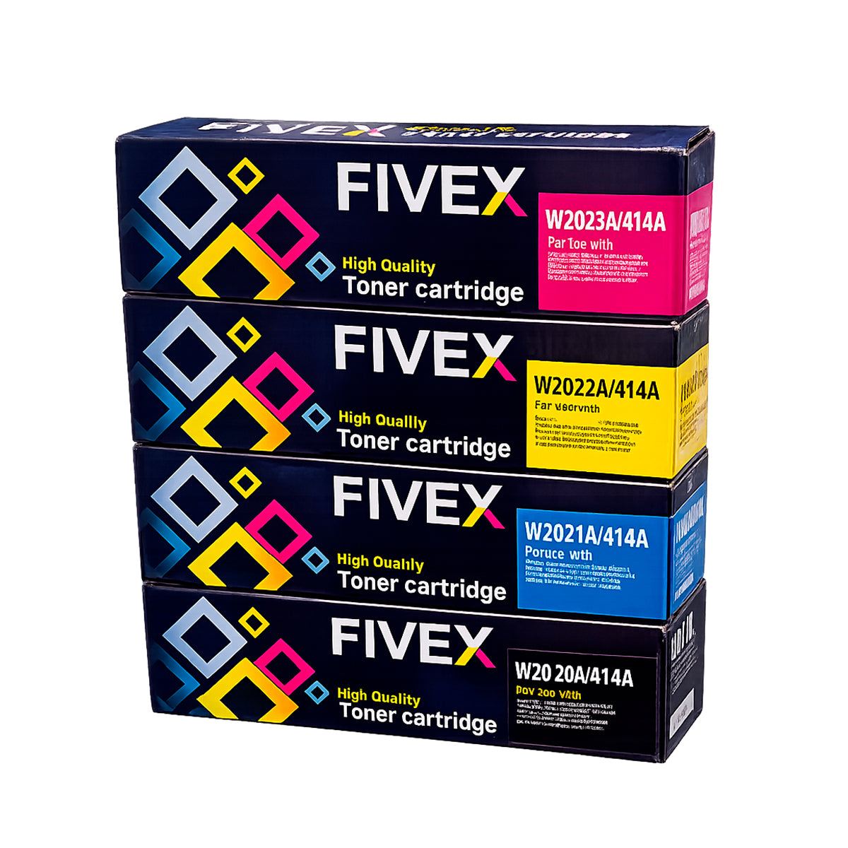 Kit de Toner Compatible 414A M454dn M454dw M479dw