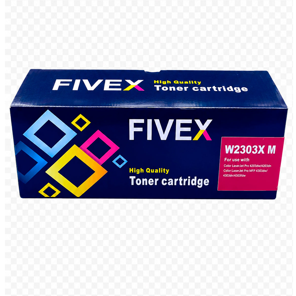  Kit de Toner HP Compatible 230X CYMK 4203, MFP 4303 con CHIP