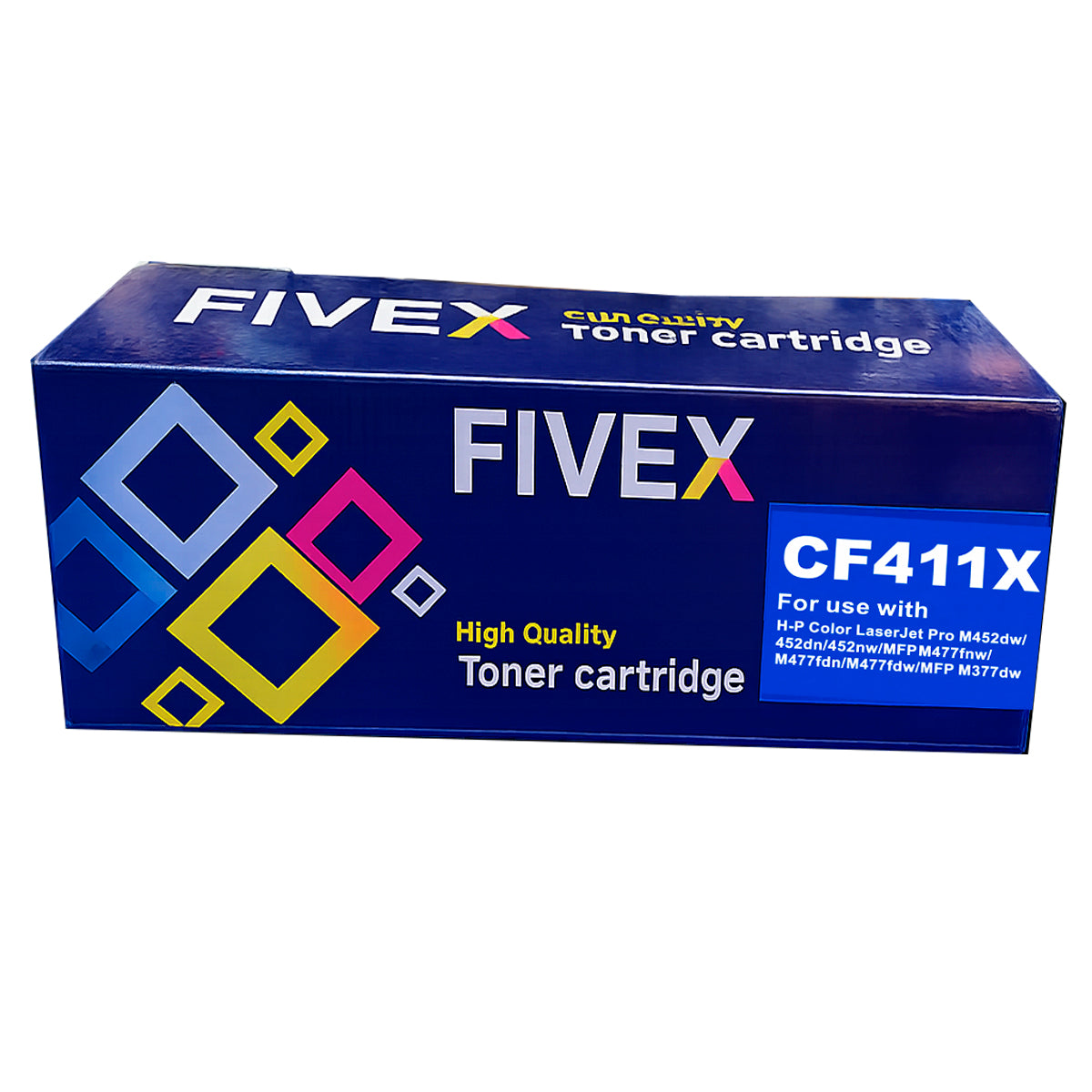 Toner HP Compatible 410X Cian (CF411X ) LaserJet M477/M478/M452 5000 Pag.