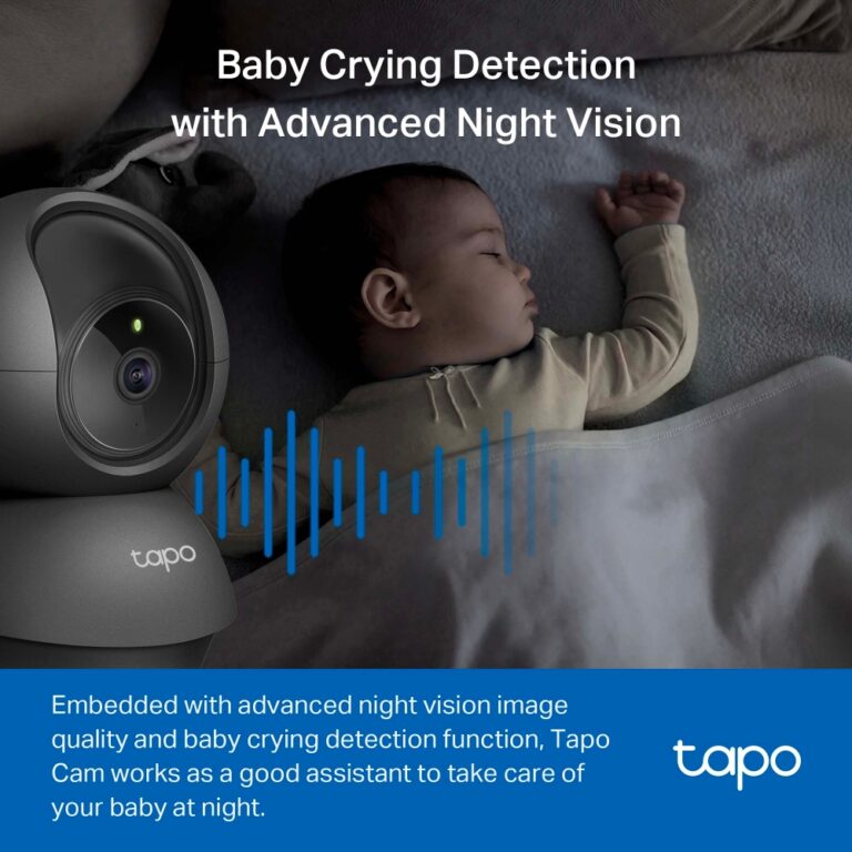Cámara de Seguridad Wi-Fi TP-Link Tapo C201 2MP (360° Pan-Tilt)