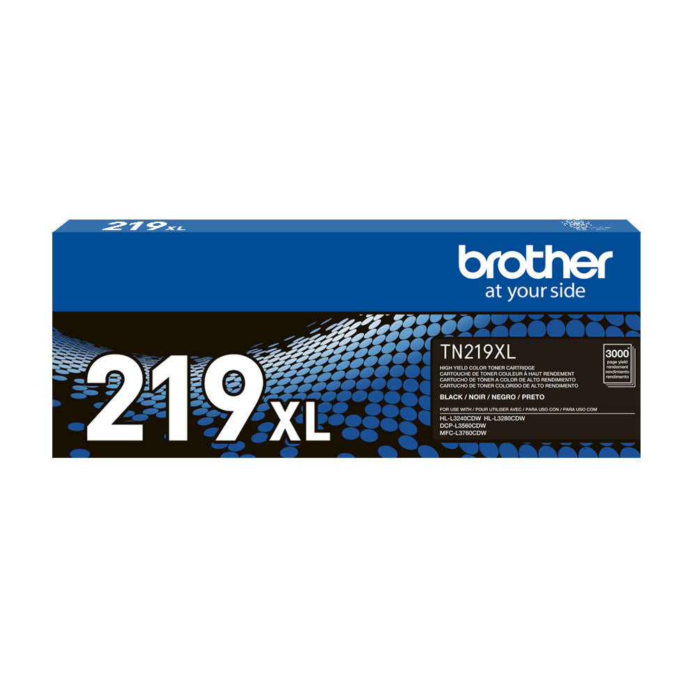 Toner Brother TN-219XL Negro Para L3760/L3560CDW
