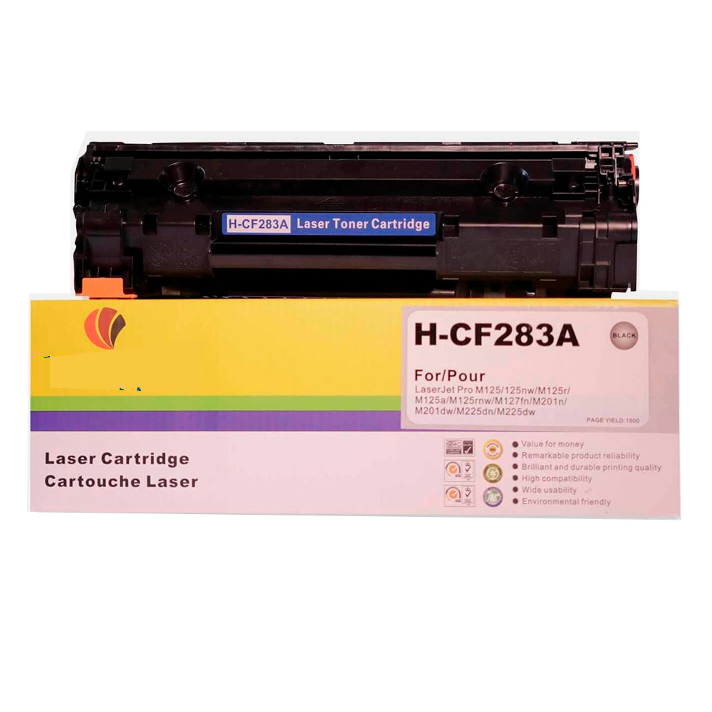 Toner Compatible 83A CF283A Negro M127fn
