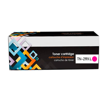Toner Compatible TN-219MXL Magenta DCP-L3560CDW MFC-L3760CDW 2300 Paginas
