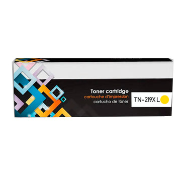 Toner Compatible TN-219YXL Yellow DCP-L3560CDW MFC-L3760CDW 2300 Paginas