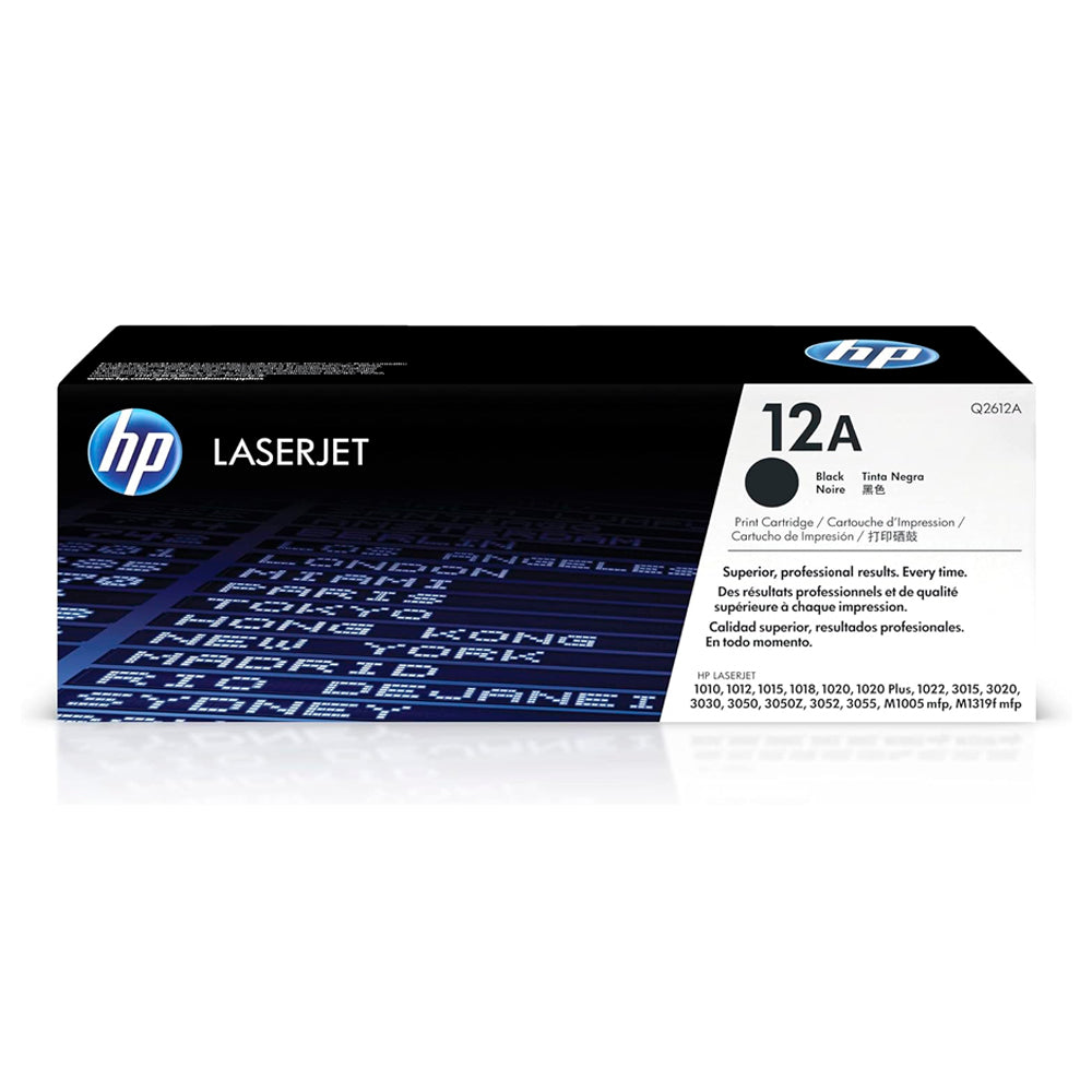 Tóner HP 12A Negro LaserJet 1012 LaserJet Original