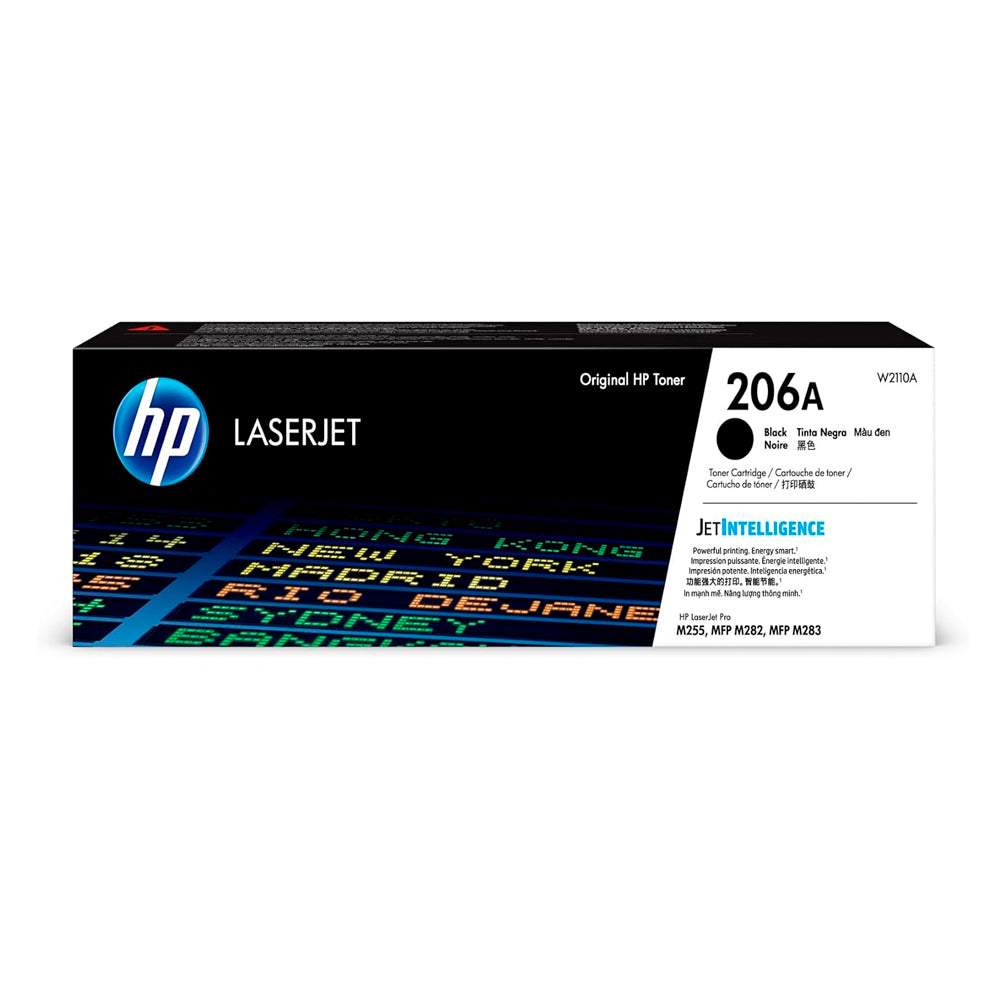 Toner HP 206A Negro (W2110A) Laserjet M255/M283 1350 Pag.