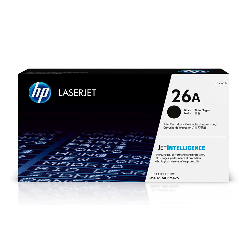 Toner HP 26A CF226A Negro M402