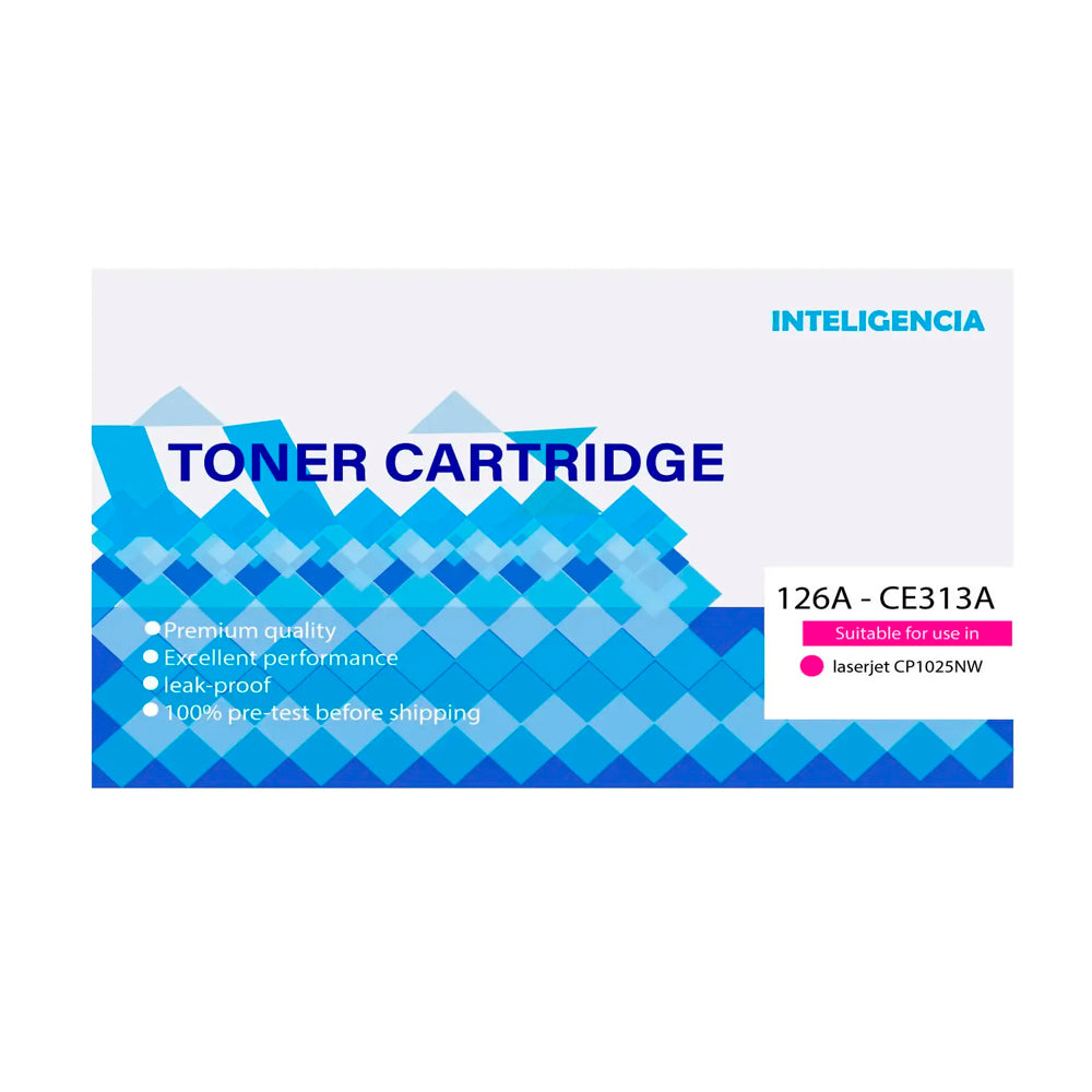 Toner HP Compatible 126A CE313A L.J. CP1025 Magenta 1000 Paginas